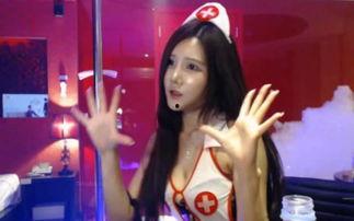 19十韩国女主播写真,青春魅力与时尚风采